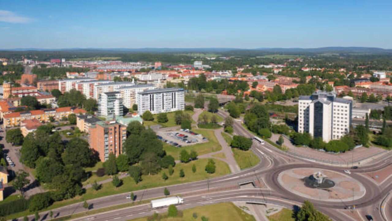 Sunclass Airlines Office in Borlange, Sweden