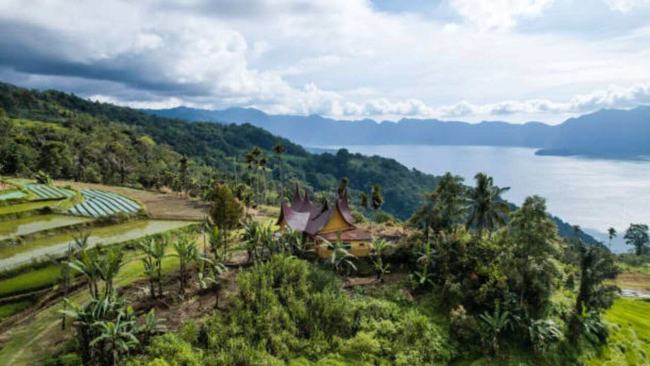 Sriwijaya Air Office in Bukittinggi, Indonesia